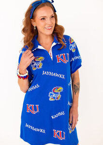 Kansas Logo Patch Dress