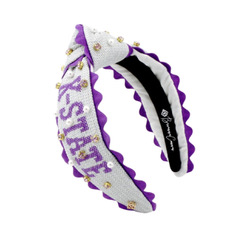 Kansas State Cross Stitch Headband- CHILD