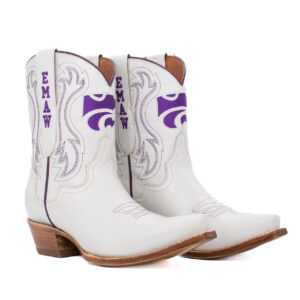 Kansas State BOOTS Short Ivory