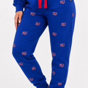 Kansas Embroidered Fleece Sweatpants